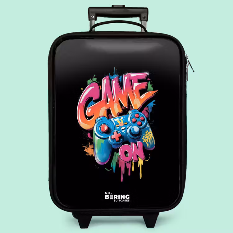 Kinderkoffer - Spiel - Controller - Graffiti - Neon — 3
