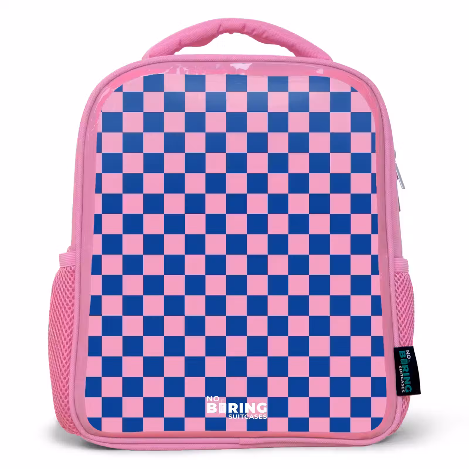 Kinderrucksack - Rosa - Blöcke - Blau - Rosa — 1
