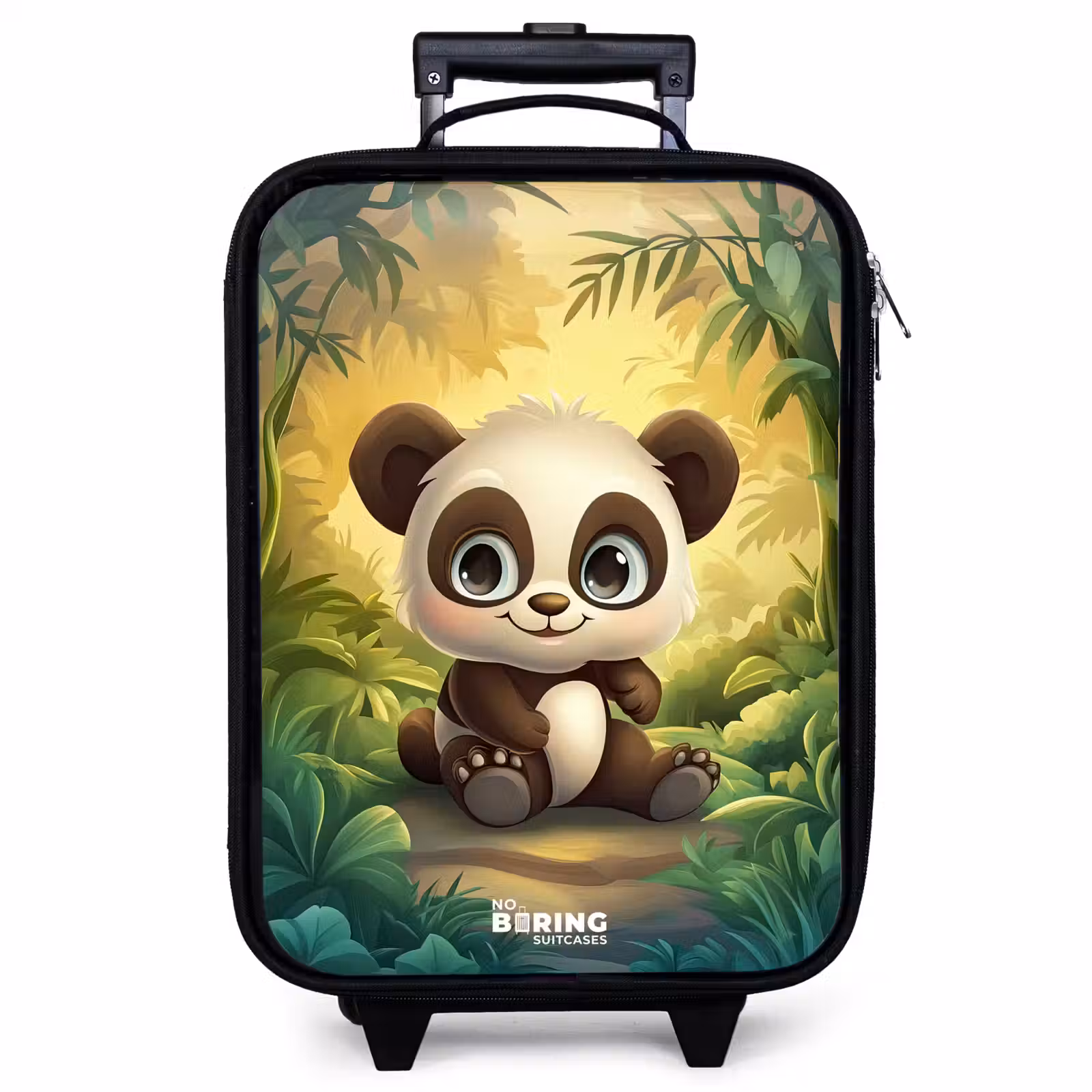Kinderkoffer - Panda - Bambuswald - Grün — 1