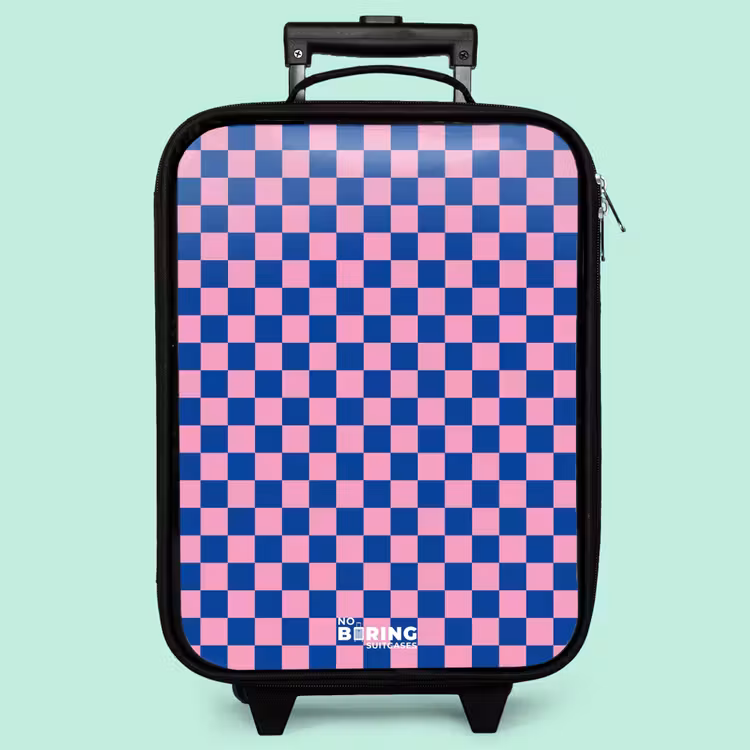 Kinderkoffer - Blöcke - Blau - Rosa — 3