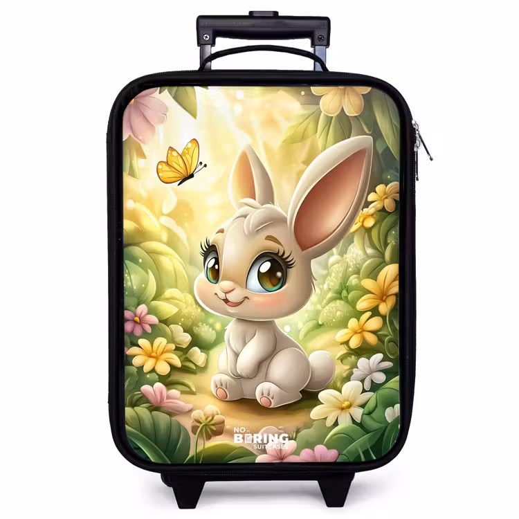 Kinderkoffer - Kaninchen - Sonnenlicht - Märchen - Schmetterling — 1
