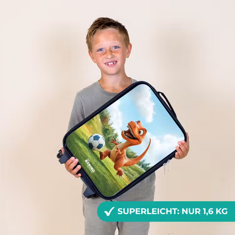 Kinderkoffer - Fußball - Dino - Sport — 2