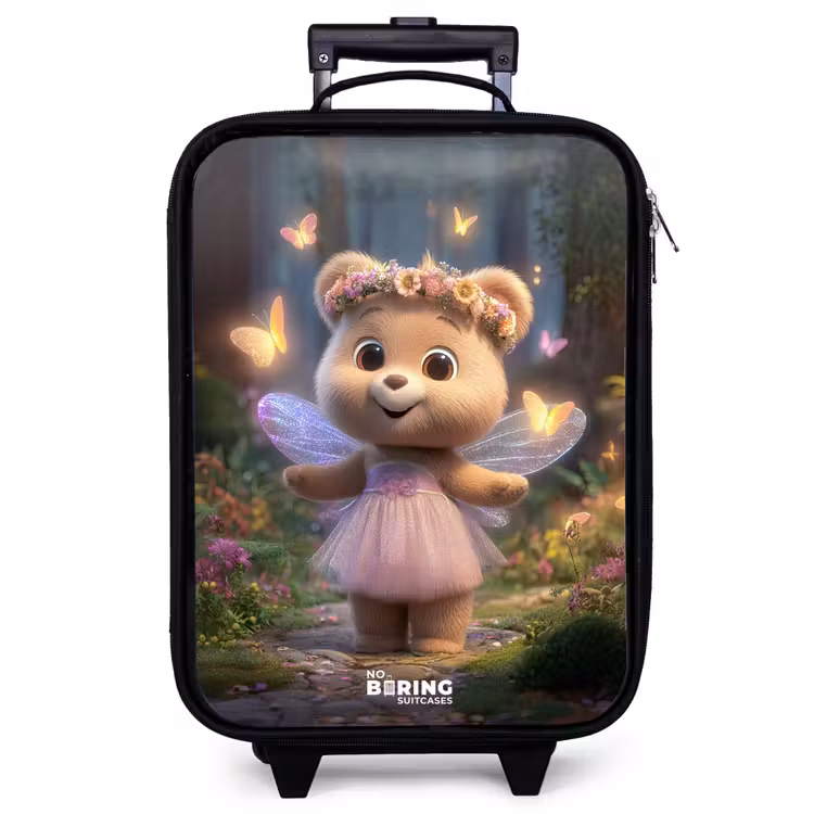 Kinderkoffer - Bär - Schmetterlinge - Wald - Fee — 1