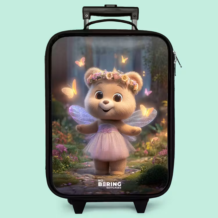 Kinderkoffer - Bär - Schmetterlinge - Wald - Fee — 3