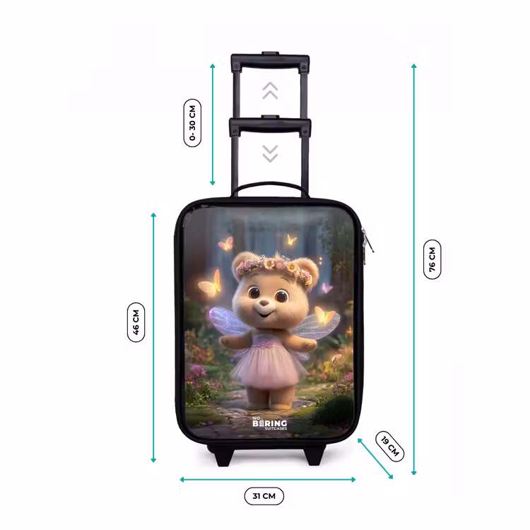 Kinderkoffer - Bär - Schmetterlinge - Wald - Fee — 7