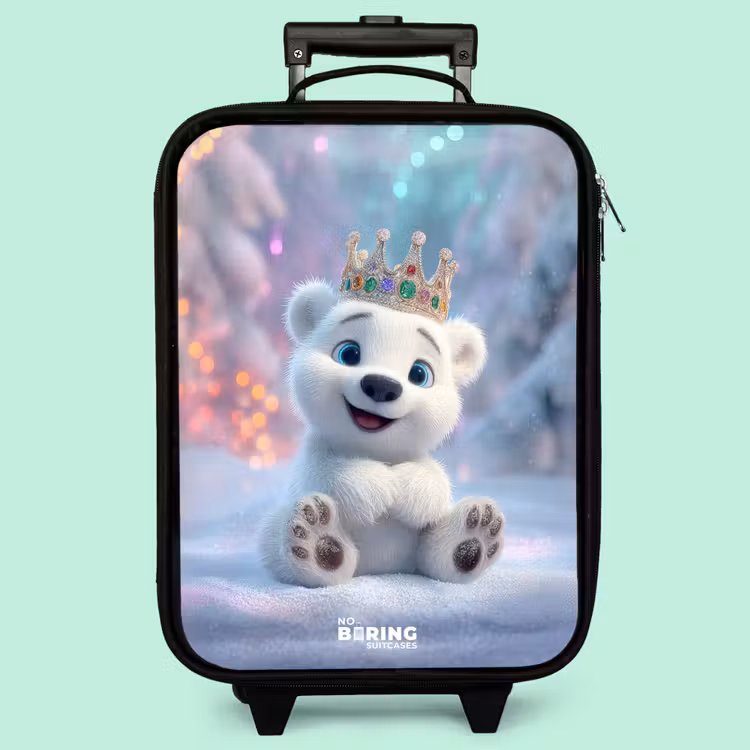 Kinderkoffer - Eisbär - Krone - Winter — 3