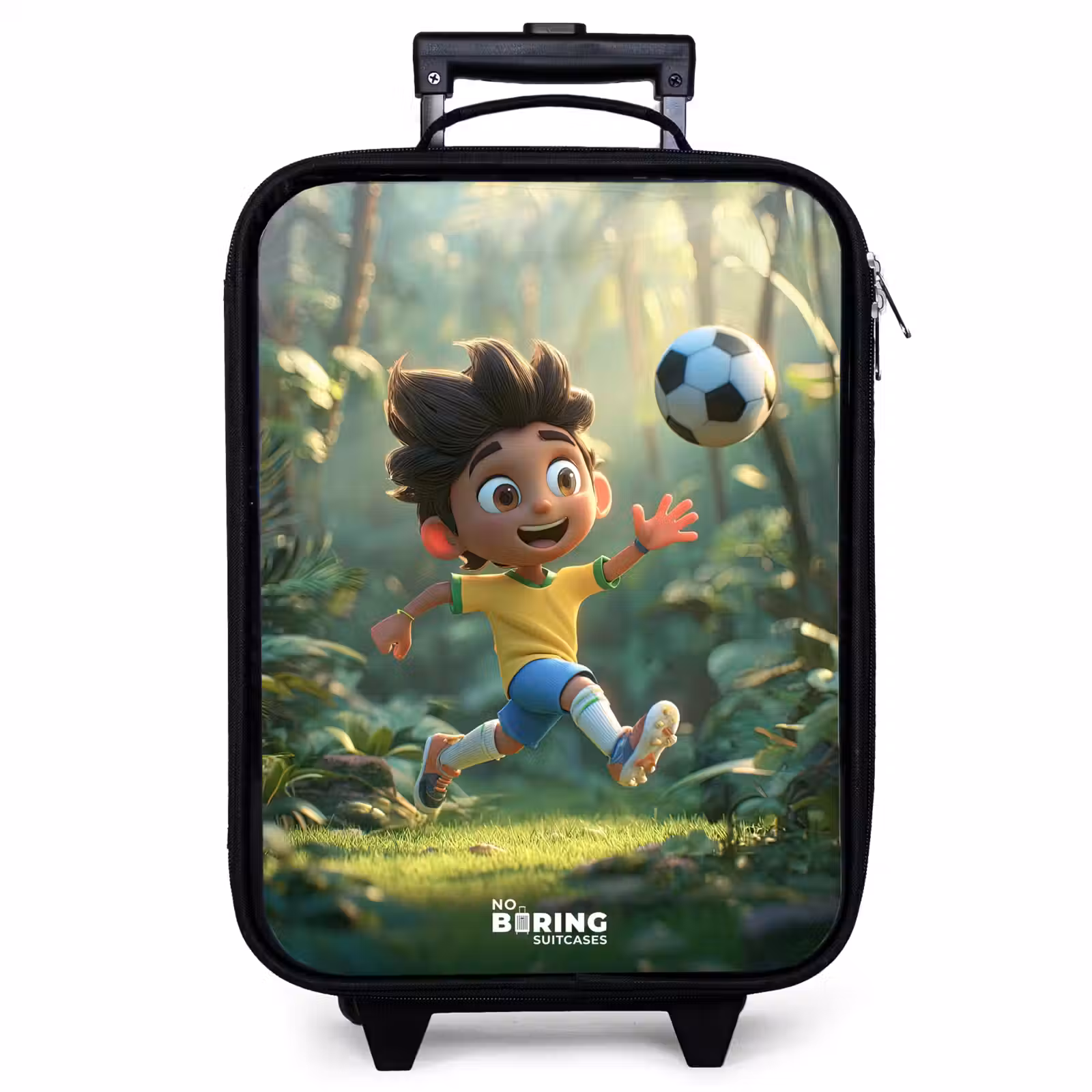 Kinderkoffer - Fußball - Junge - Wald — 1