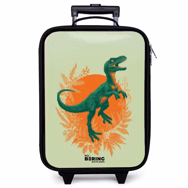 Kinderkoffer - Dino - Natur - Grün — 1