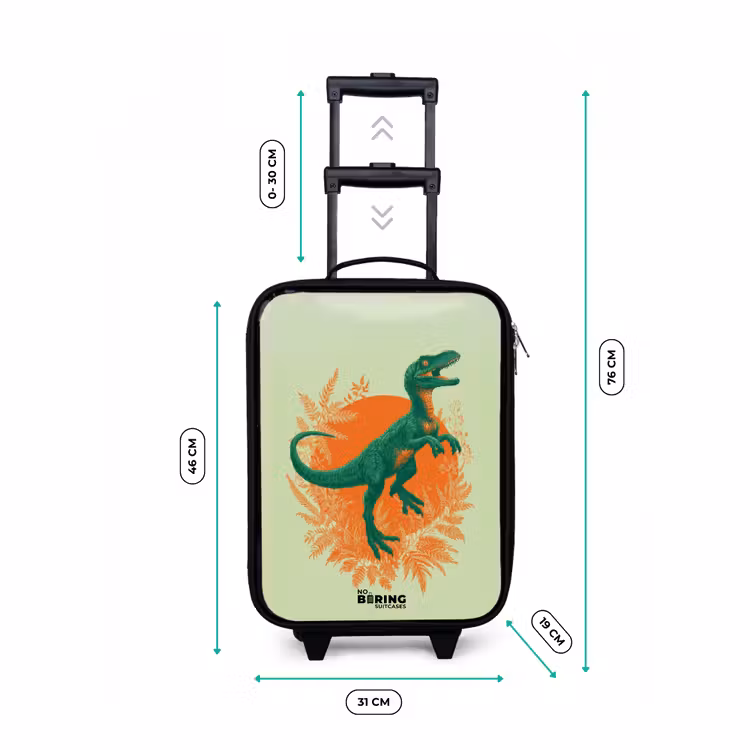 Kinderkoffer - Dino - Natur - Grün — 6