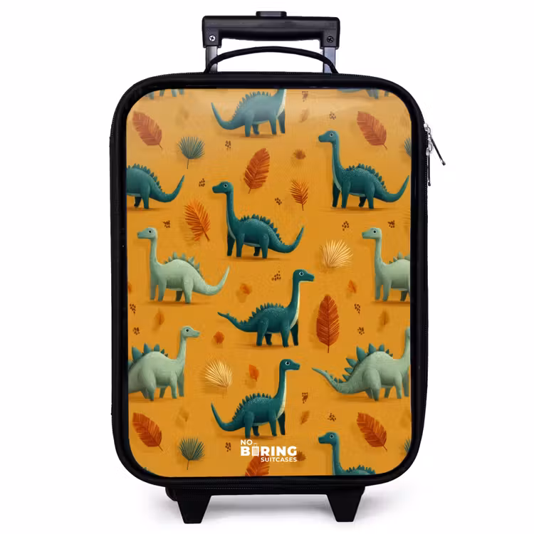Kinderkoffer - Dino - Tiere - Muster — 1