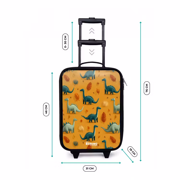 Kinderkoffer - Dino - Tiere - Muster — 6