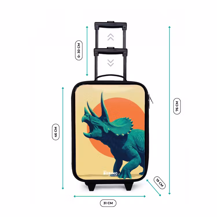 Kinderkoffer - Dino - Triceratops - Tier — 6