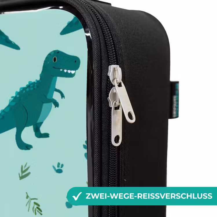 Kinderkoffer - Dinos - Muster - Grün — 5