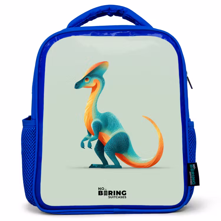 Kinderrucksack - Blau - Dino - Blau - Tier — 1
