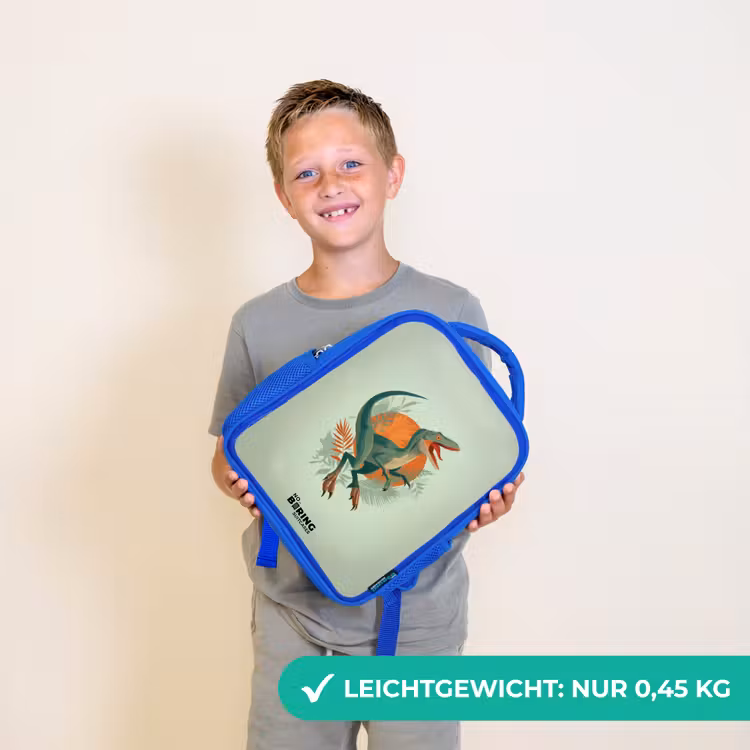 Kinderrucksack - Blau - Tier - Dino - Natur — 4