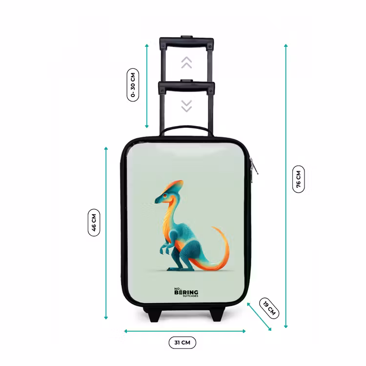 Kinderkoffer - Dino - Blau - Tier — 6