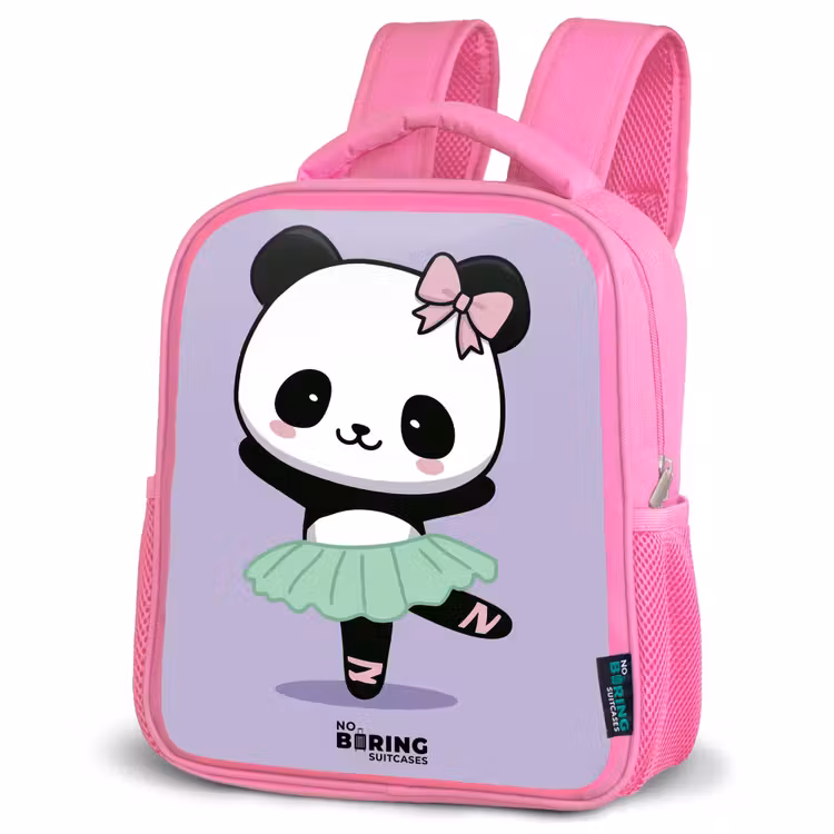 Kinderrucksack - Rosa - Kawai - Ballett - Panda — 4