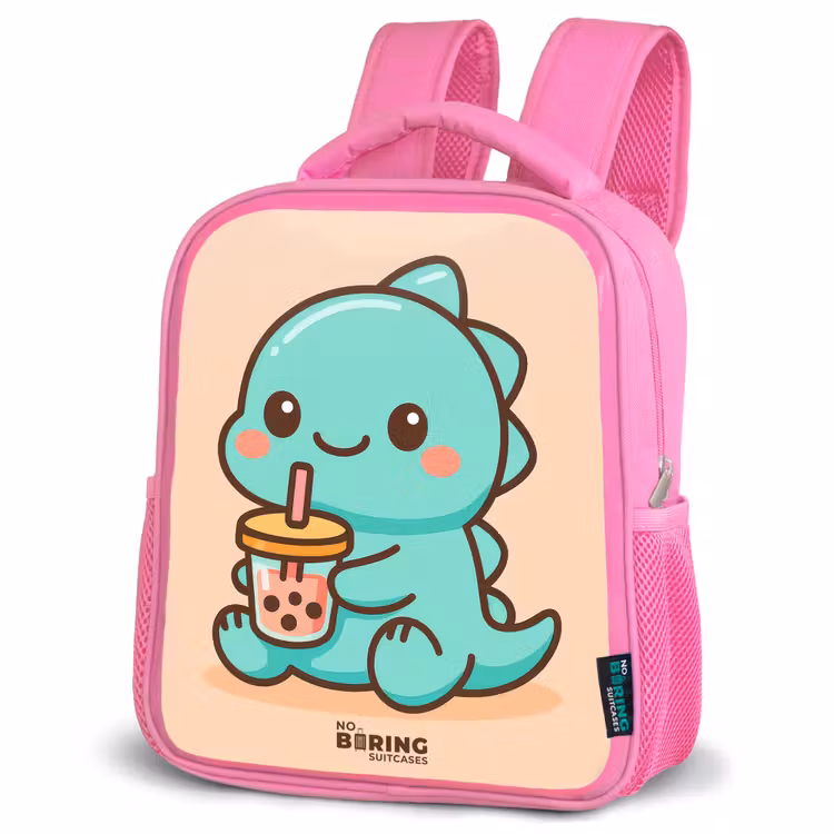 Kinderrucksack - Rosa - Kawai - Dino - Bubbletea — 4