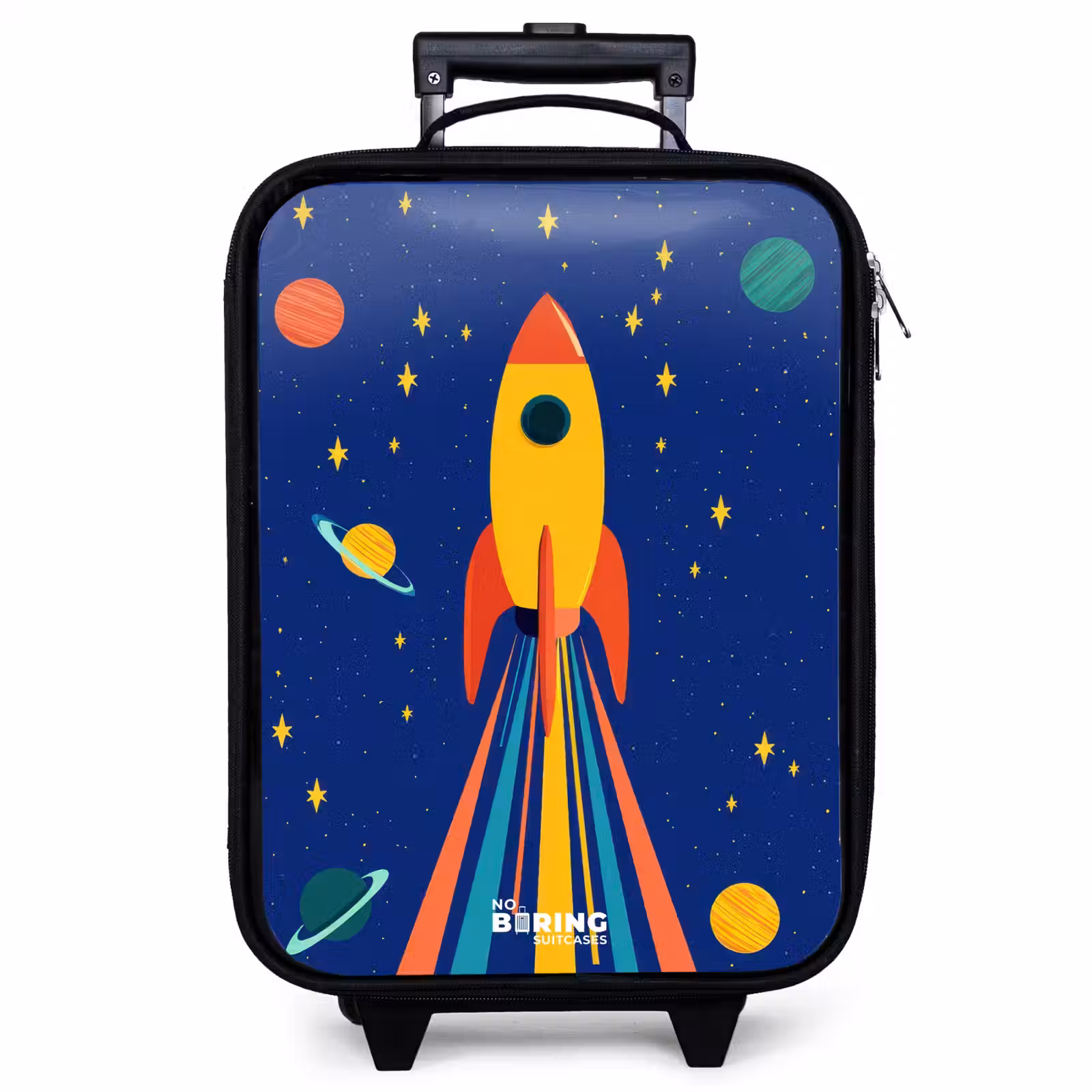 Kinderkoffer - Rakete - Sterne - Planet - Weltraum — 1