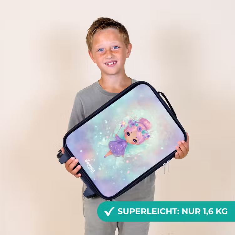 Kinderkoffer - Blumenfee in pastellfarbenem Glanz — 2