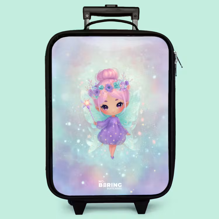 Kinderkoffer - Blumenfee in pastellfarbenem Glanz — 3