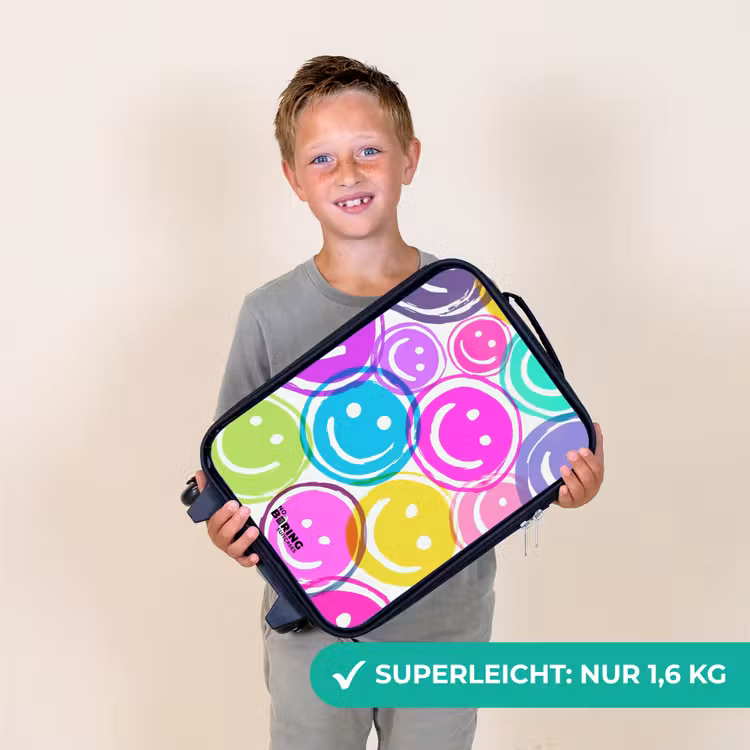 Kinderkoffer - Bunte Lächel-Explosion — 2