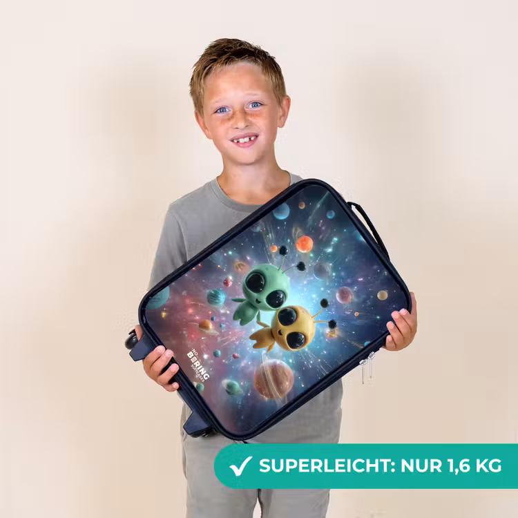 Kinderkoffer - Fröhliche außerirdische Freunde — 2