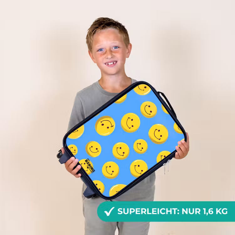 Kinderkoffer - Fröhlicher Smiley-Regen — 2