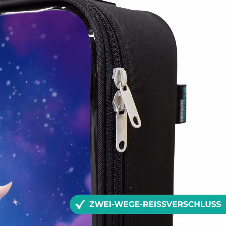 Kinderkoffer - Fröhliches Augenpaar im Weltraum — 6