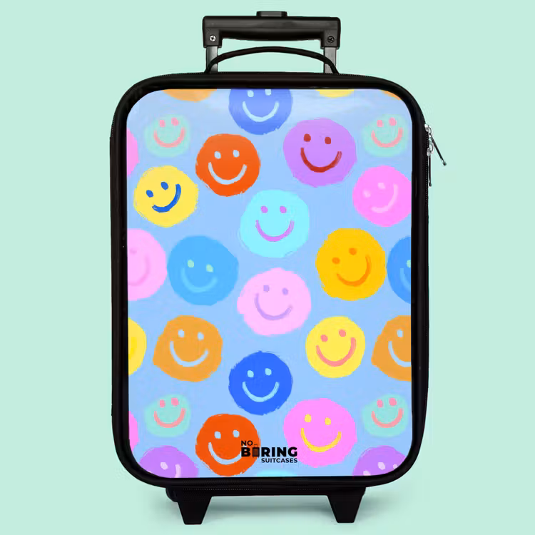 Kinderkoffer - Heiteres Muster von Smileys — 3