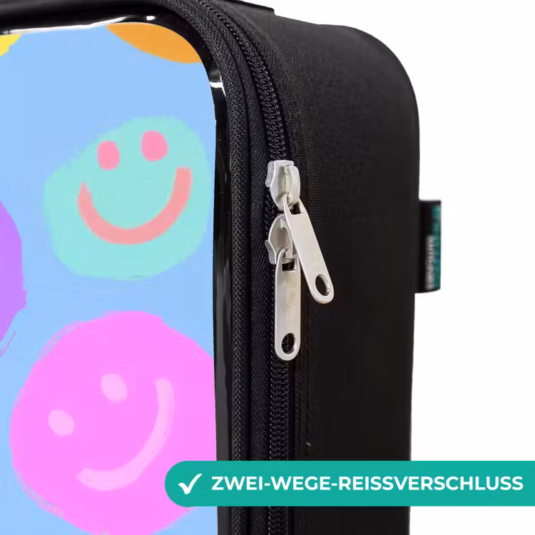 Kinderkoffer - Heiteres Muster von Smileys — 6