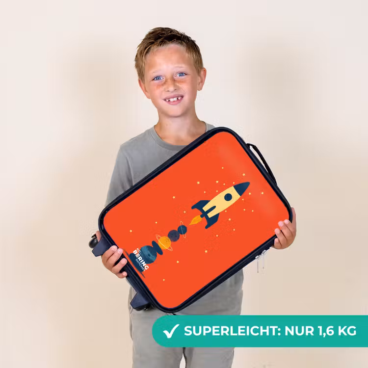 Kinderkoffer - Rakete - Sterne - Planeten — 2