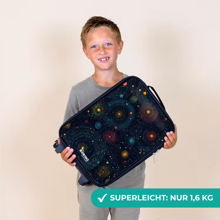 Kinderkoffer - Sterne - Planeten - Farbenfroh — 2
