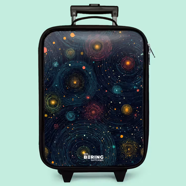 Kinderkoffer - Sterne - Planeten - Farbenfroh — 3