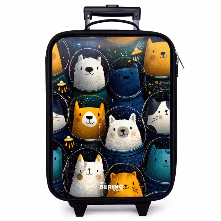 Kinderkoffer - Tiere - Sterne - Planeten - Astronaut — 1