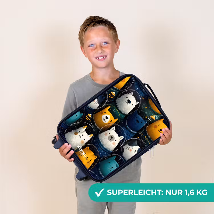 Kinderkoffer - Tiere - Sterne - Planeten - Astronaut — 2