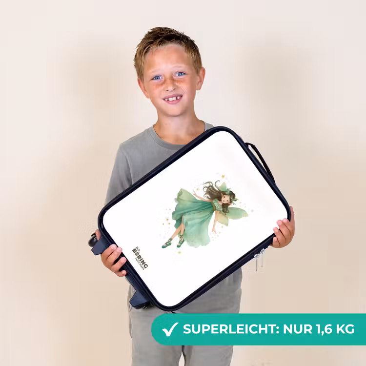 Kinderkoffer - Schwebende grüne Elfe — 2