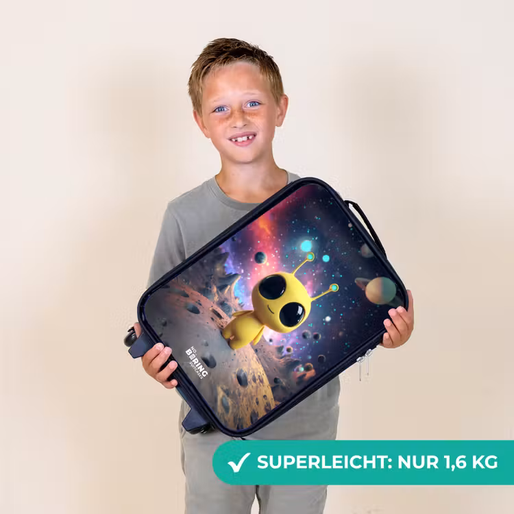 Kinderkoffer - Fröhlicher kleiner Außerirdischer — 2