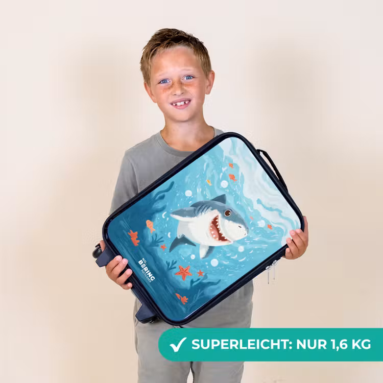 Kinderkoffer - Hai - Wasser - Meer — 2