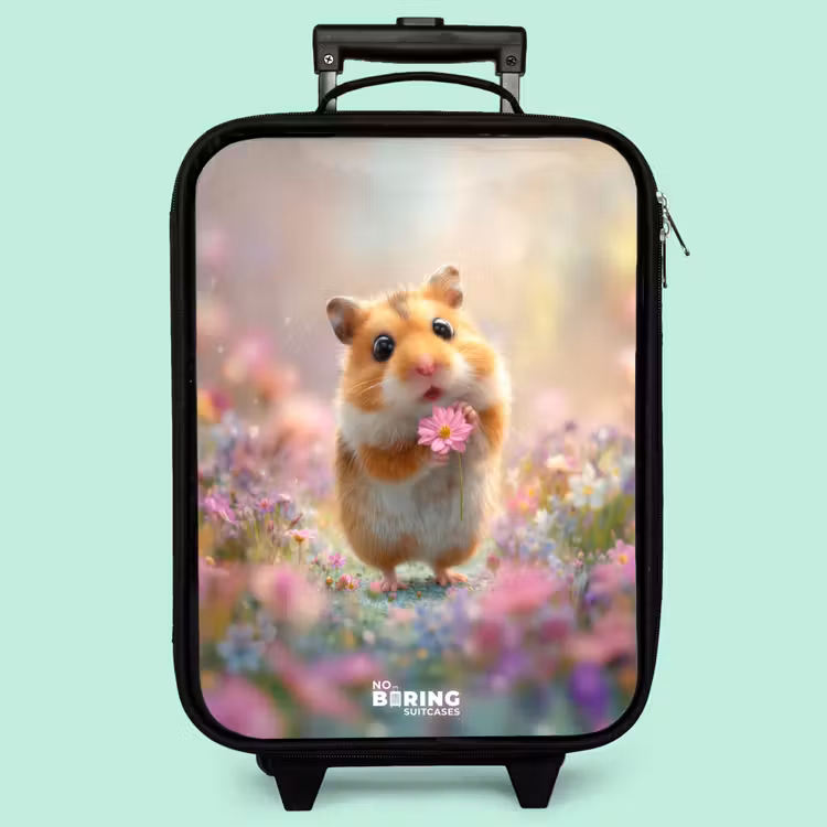 Kinderkoffer - Hamster - Blume - Natur - Tier — 3