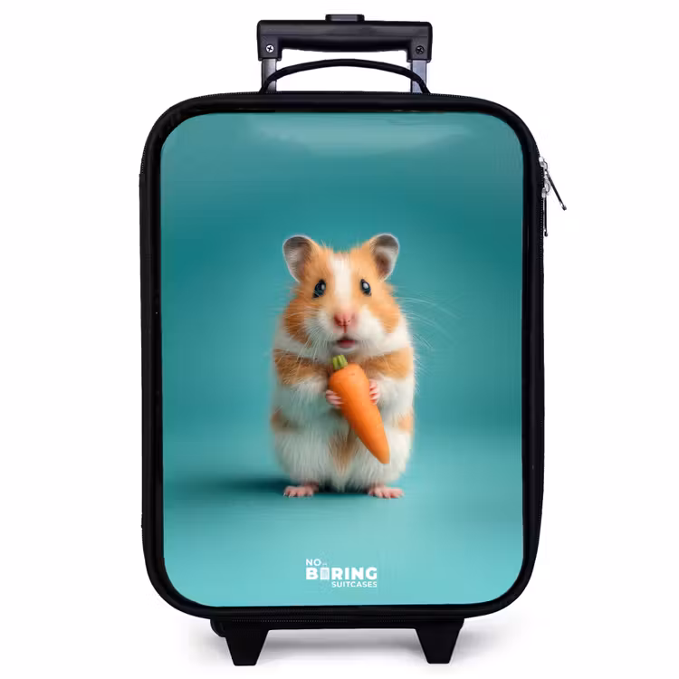 Kinderkoffer - Hamster - Karotte - Tier — 1