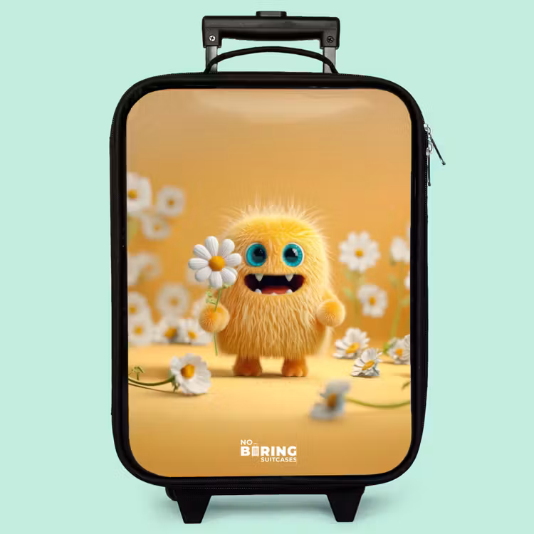Kinderkoffer - Monster - Kreatur - Blume - Gelb — 3
