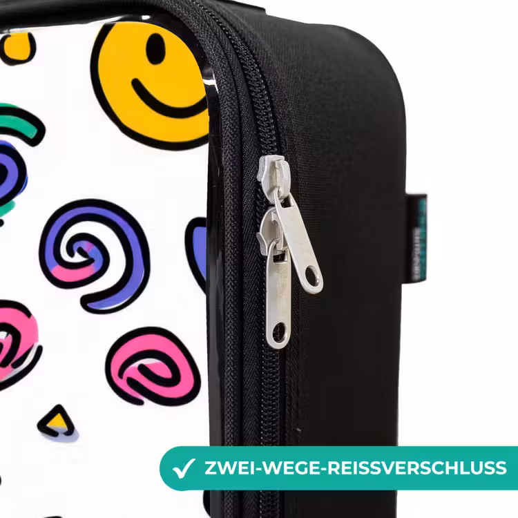 Kinderkoffer - Smiley - Herz - Stern — 6