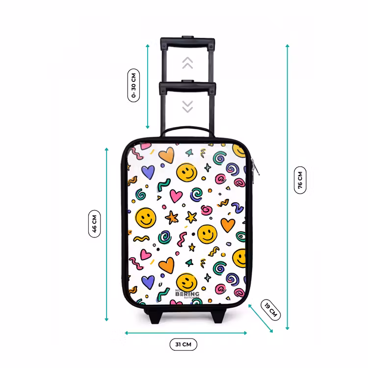 Kinderkoffer - Smiley - Herz - Stern — 7