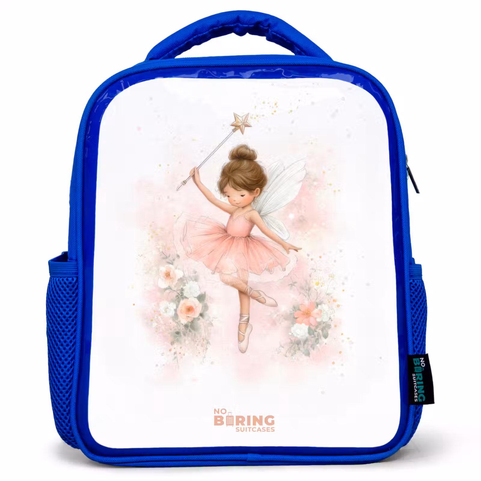 Kinderrucksack - Blau - Ballerina Fee in Rosa — 1