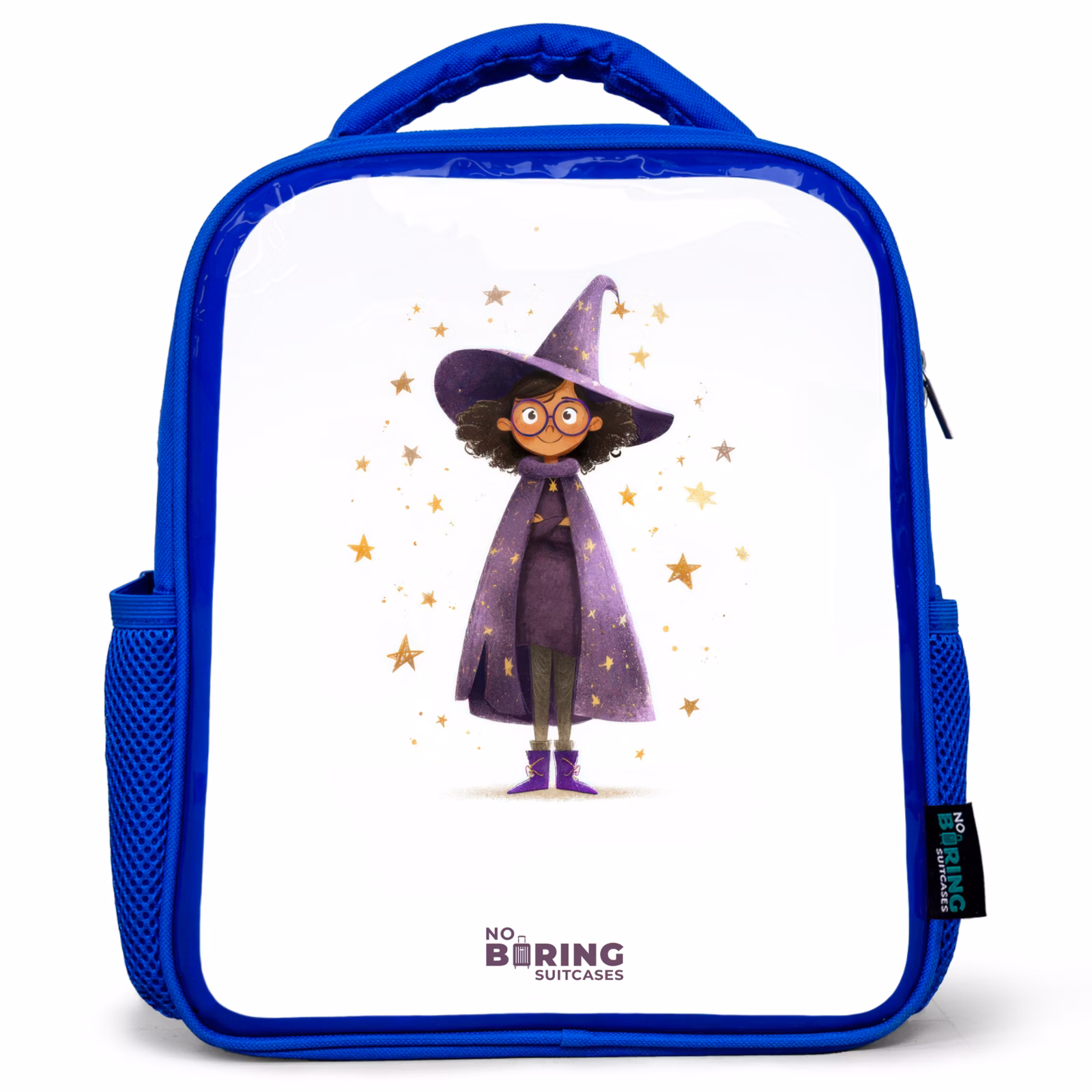 Kinderrucksack - Blau - Der violette Umhang des Zauberers — 1