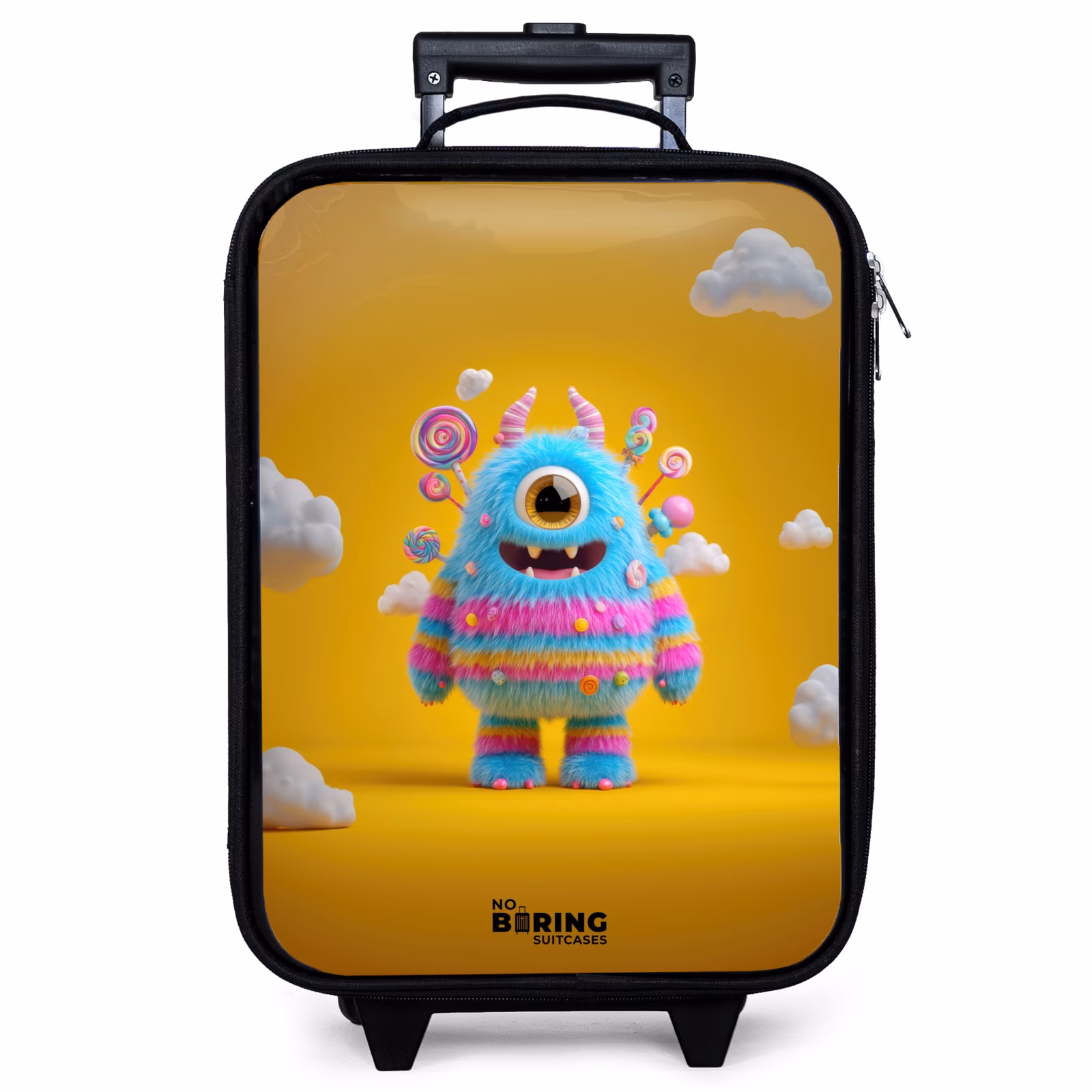 Kinderkoffer - Süßigkeiten - Monster - Regenbogen — 1