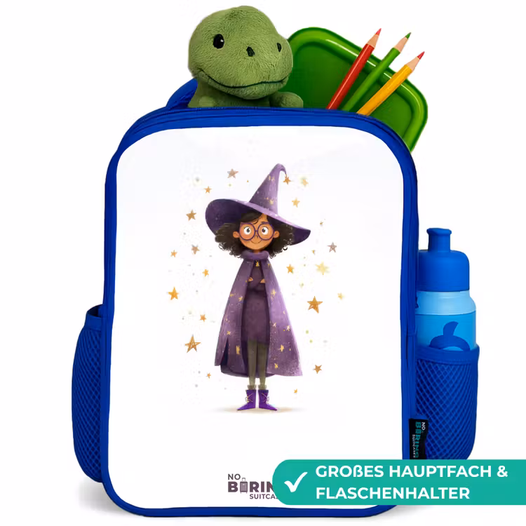 Kinderrucksack - Blau - Der violette Umhang des Zauberers — 3