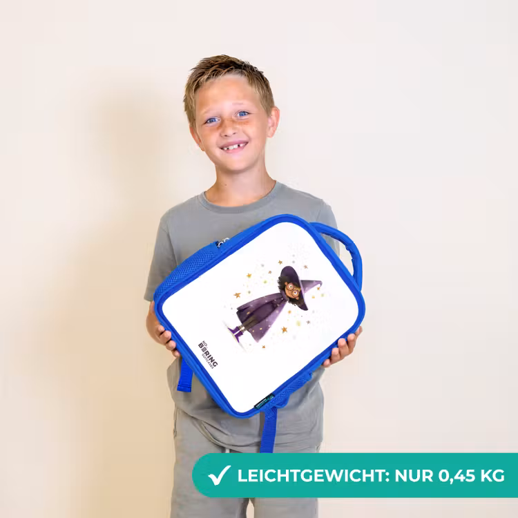 Kinderrucksack - Blau - Der violette Umhang des Zauberers — 4