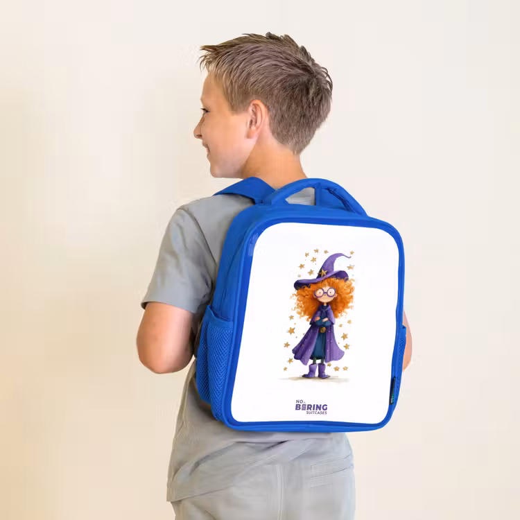 Kinderrucksack - Blau - Sternenzauber mit Locken — 2